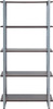 Realspace Trezza 60"H 4-Shelf Bookcase 4108440 - Warm Walnut