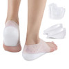 DR. PEDI INVISIBLE HEIGHT INCREASE ELEVATORS HEELS CUSHION WHITE SIZE 2 CM