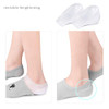 DR. PEDI INVISIBLE HEIGHT INCREASE ELEVATORS HEELS CUSHION WHITE SIZE 2 CM