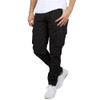 BLU ROCK MEN'S FLEX STRETCH COTTON CARGO PANTS - SIZE: MEN 36 - NAVY New