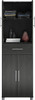 Ameriwood™ Home Camberly 4-Door/1-Drawer 24"W Storage Cabinet 8487335COM - Black