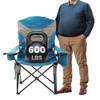 ARROWHEAD OUTDOOR XXL FOLDING PADDED CAMPING CHAIR KKS0331U - BLUE