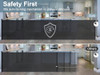 BTXON 180" Retractable Baby Gates - 41" Extra Tall Extra Wide Mesh Dog Gates New
