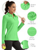FKEEP LONG SLEEVE POLO SHIRT GOLF SPORT ATHLETIC - SIZE 2XL - NEON GREEN New