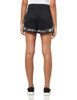 ADIDAS WOMEN PACER TRAIN ESSENTIALS FLOWER TIE-DYE KNIT SHORTS WOMEN XL - BLACK New