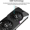 ASUS Dual NVIDIA GeForce RTX 3070 V2 OC Graphic Card DUAL-RTX3070-O8G-V2 - Black