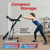 SERENELIFE SMART FOLDABLE DIGITAL HOME GYM TREADMILL - BLACK