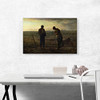 ARTCANVAS The Angelus 1859 Canvas Art Print Stretched Framed Painting