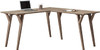 Realspace Trezza 62"W L-Shaped Desk 8698809 - Light Oak