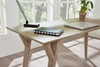 Realspace Trezza 62"W L-Shaped Desk 8698809 - Light Oak