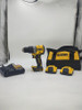 DEWALT 20V CORDLESS BRUSHLESS COMPACT 1/2 IN HAMMER DRILL KIT - BLACK/YELLOW