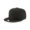 NEW ERA LOS ANGELES DODGERS 59FIFTY FITTED HAT - SIZE 7 3/8 - BLACK New NEW ERA LOS ANGELES DODGERS 59FIFTY FITTED HAT - SIZE 7 3/8 - BLACK New