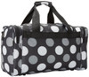 ROCKLAND DUFFELBAG 19" - NEW BLACK DOT