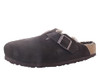 BIRKENSTOCK UNISEX BOSTON SHEARLING CLOG MULES MEN 4 WOMEN 6 MOCHA