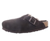 BIRKENSTOCK UNISEX BOSTON SHEARLING CLOG MULES MEN 4 WOMEN 6 MOCHA