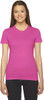 2102W American Apparel Ladies Fine Jersey Short-Sleeve T-Shirt New