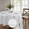 Elrene Home Fashions Alison Eyelet Border Design Border Wrinkle Resistant Fab New