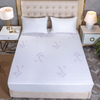 BIBB HOME LAVENDER INFUSED SCENTED HYPOALLERGENIC MATTRESS PAD QUEEN - WHITE New