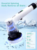 GiveBest Electric Spin Scrubber, Cordless Shower Scrubber, 7 Replacement Head GiveBest Electric Spin Scrubber, Cordless Shower Scrubber, 7 Replacement Head