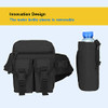 SYIDINZN TACTICAL WAIST PACK BAG POUCH FANNY PACK - BLACK