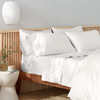 GENERIC 100% ORGANIC COTTON 300 THREAD COUNT PILLOWCASE KING WHITE 2 PACK