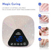 OKASIUV UV LED NAIL LAMP | UV GLOVES | MAGNETIC METAL MIRROR BASE - DIAMOND-01