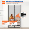 MAGZO Magnetic Screen Door Fit Door Size 30"x78", Screen Size 38"x79" - Gray