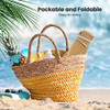Simplicity Sun Hats for Women Fashionable Womens Wide Brim Hat, Brown SunHat