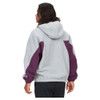 MARMOT MEN'S SUPER AROS FLEECE HOODY JACKET - SIZE: MEDIUM - SLEET/PURPLE New