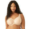 WACOAL WOMEN'S BASIC BEAUTY CONTOUR T-SHIRT BRA SIZE: WOMEN 34D - NATURAL NUDE New