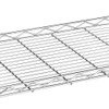 WHITMOR ROLLING 3 SHELF CART, CHROME Size: 3-TIER, 23" L x 13" W x 33" H