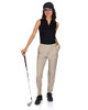 Three Sixty Six Women’s Golf Pants w/Elastic Waistband - Size 6, Desert Khaki