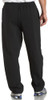 RUSSELL ATHLETIC MEN'S DRI POWER FLEECE OPEN BOTTOM SWEATPANTS Men's XL Black
