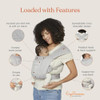 EASY TO USE: Ergobaby Embrace Carrier Wrap keeps application simple