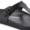 BIRKENSTOCK GIZEH EVA UNISEX SANDALS - SIZE: MEN 5 WOMEN 7 - BLACK