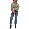 LEVI'S WOMENS LEVI'S WOMEN'S VEGAN LEATHER QUILTED SHORTY PUFFER - Sage - XL New