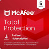 McAfee Total Protection 5-Device: 2-Year Subscription - Digital Delivery