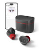 PHILIPS Wireless Earbuds,True Wireless Headphones with Noise Canceling Pro Black