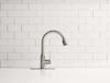 KOHLER MOTIF KITCHEN FAUCET VIBRANT STAINLESS K-R23863-SD-VS