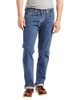LEVI'S MEN 505 REGULAR FIT JEANS 36X30 STONEWASH/STRETCH New