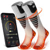 MATKAO HEATED SOCKS RECHARGEABLE WASHABLE BATTERY ELECTRIC HEATED SOCKS X-LARGE