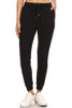 LA12ST Jogger Pants for Women Womens Sweatpants Drawstring Pockets Soft Black M