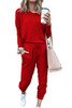 PRETTYGARDEN Women's Fall 2 Piece Lounge Outfit Long Sleeve Crewneck
