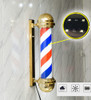 QWEZXCMI Barber Shop Pole LED Barber Pole Light 65Cm LED Barber Pole Lamp
