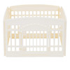 AMAZON BASICS ROUND DOG Playpen Pet Exercise Pen with Door 24" 6 PANEL - BEIGE