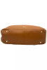 VINCE CAMUTO CONVERTIBLE LEATHER TOTE TANIA - CARAMEL CRISP New