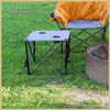 ARROWHEAD OUTDOOR 26” 66CM Heavy-Duty Camping Folding Table 2 Cup Holders - BLUE