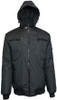SPIRE MEN'S HEAVYWEIGHT MOTO JACKET AMPED - SIZE: MEN L - BLACK New SPIRE MEN'S HEAVYWEIGHT MOTO JACKET AMPED - SIZE: MEN L - BLACK New