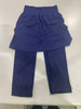 ANGELINA COTTON HIGH WAISTED LEGGINGS MINI SKIRT - SIZE: WOMEN S/M - NAVY BLUE New