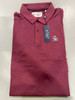 ORIGINAL PENGUIN MEN'S SOLID SHORT SLEEVE POLO - SIZE: MEN M - RED